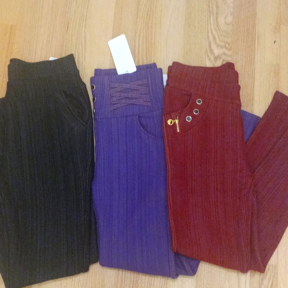 3 Winter Legging pants with interior lining size l/xl
